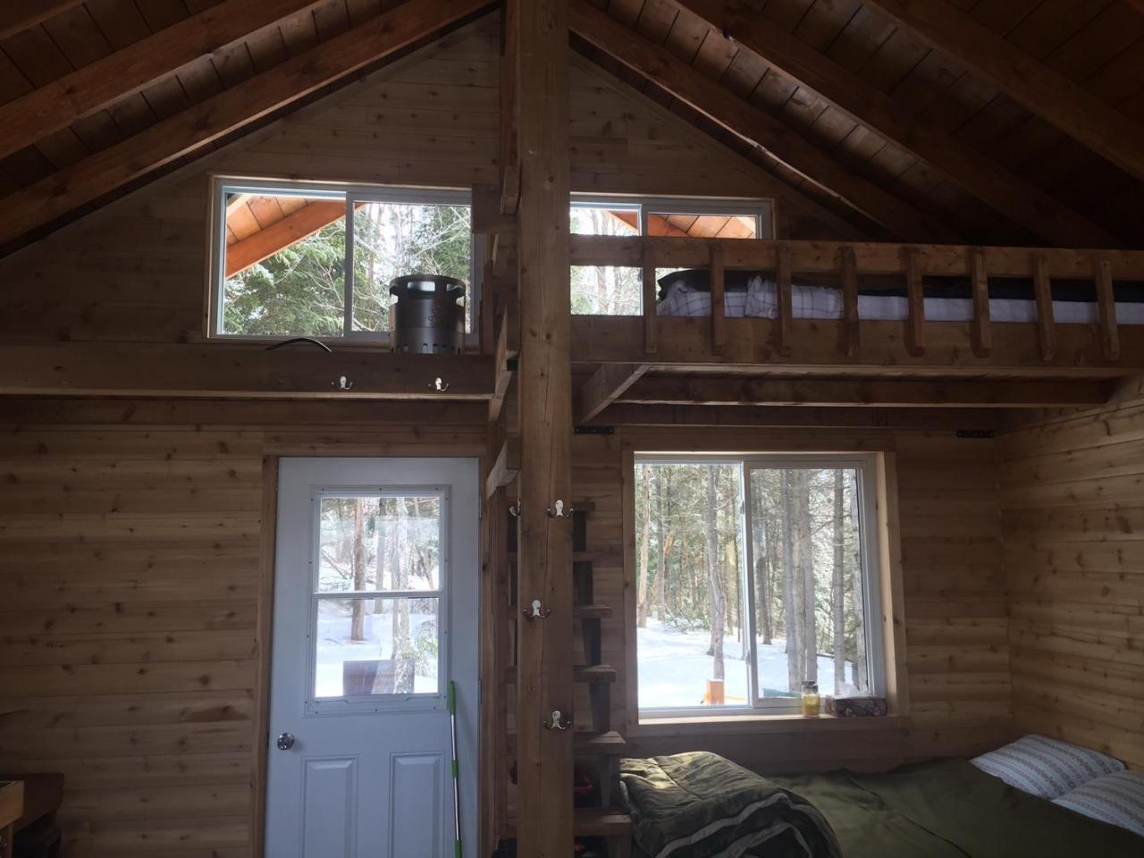 Chalet Nature Laurentides Val-des-Lacs Bagian luar foto