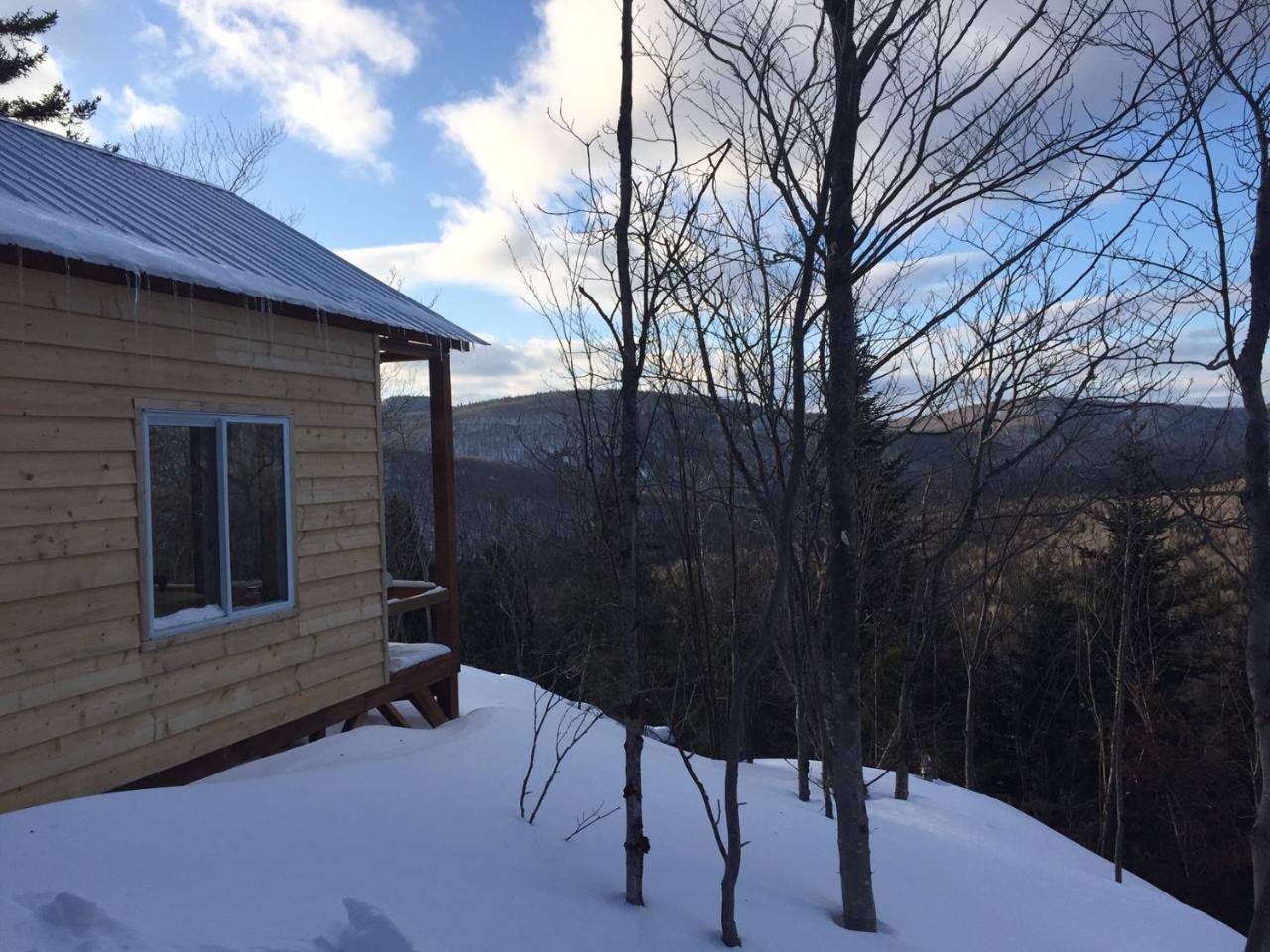 Chalet Nature Laurentides Val-des-Lacs Bagian luar foto